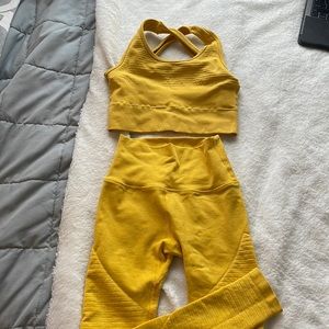 Alphalete yellow set